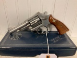 S&W 38 CTG, STAINLESS REVOLVER W/BOX 67