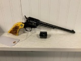 COLT FRONTIER SCOUT BUNTLINE 62, 22 MAG REVOLVER W/EXTRA CYLINDER W/BOX