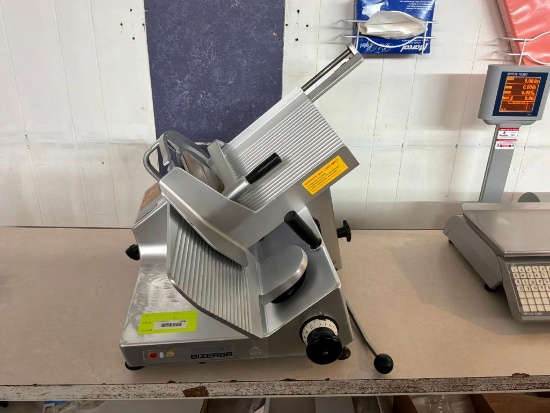 BIZERBA SE 12 MANUAL SLICER WORKING CONDITION 1 PH 120V