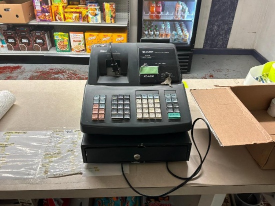 Sam4s Cash Register Nr-500 Series Good Condition
