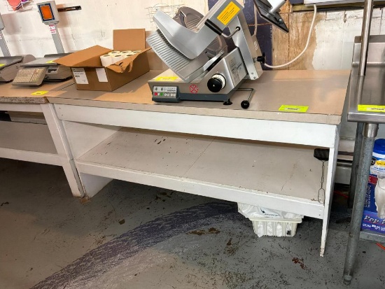 Wooden Counter 25''X68''