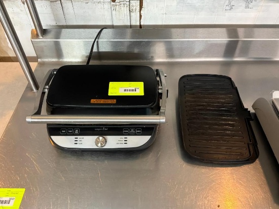 Pampered Chef Griddle W/Extra Plates Good Condition