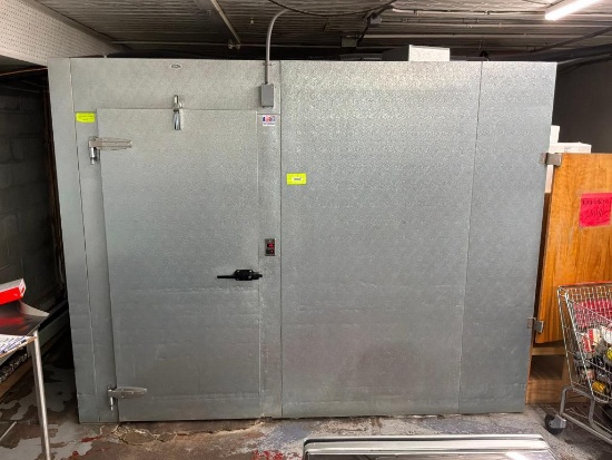Cci Walkin Cooler 10x12 Ft Outside Measurements, No Floor Good Condition