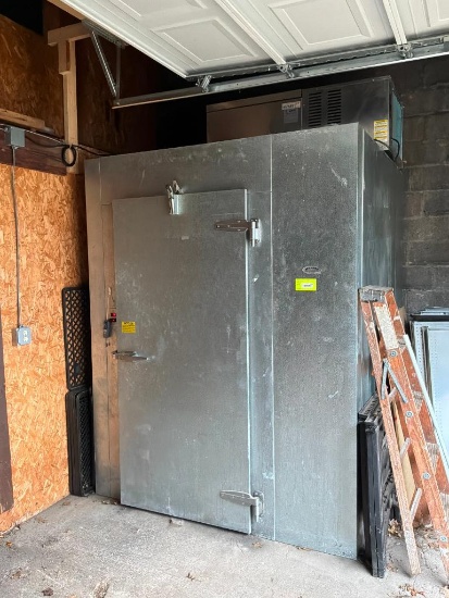 Cci Walkin Cooler 70x74 In Outside Measurements, No Floor, Good Condition