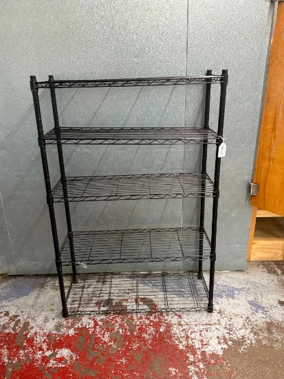 Nsf Black Shelving 14x36x54 In
