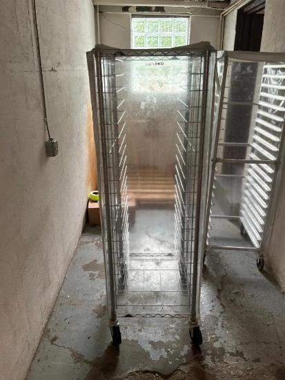 18x24 Sheet Pan Cart W/Cover