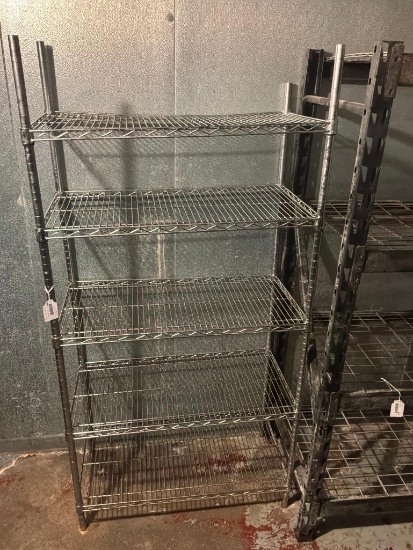 Nsf Chrome Shelving 18x36x72 In