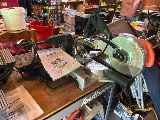 CHICAGO CHOP SAW & CRAFTSMAN SCROLL SAW