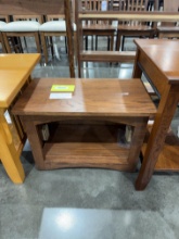 OAK SHAKER BOOKCASE MEDIUM 24X13X17
