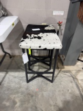 COWHIDE BAR STOOL 26IN