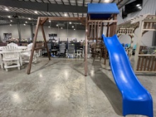 SWING SET W SLIDE
