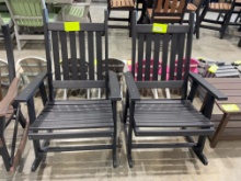 BLACK POLY ROCKER