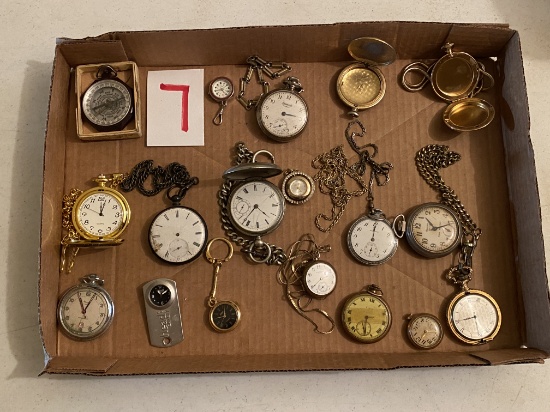 Various Pocket Watches