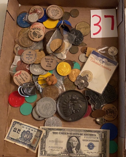 Various Tokens/coins