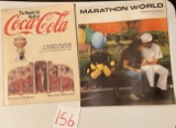 Coca Cola and Marathon Magazine