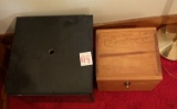 Wood box & tv stand
