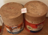 old Rolling Pin containers