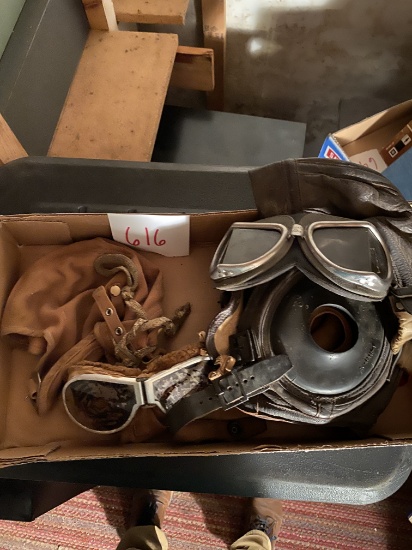 Aviation goggles and helmets