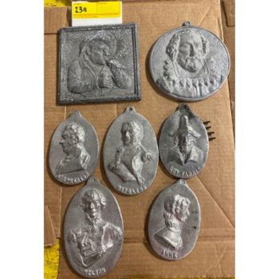 (7) Aluminum cast pieces