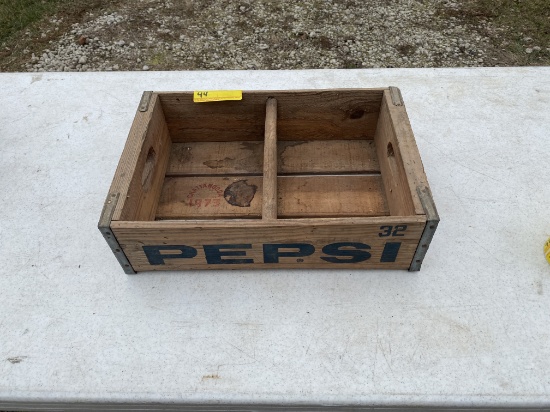 Pepsi wood crate