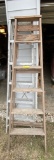 6' Wood/Aluminum ladders