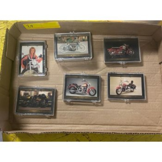 Harley Davidson Motorcycle Collectible Cards