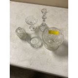 Crystal Glass Pieces (5)