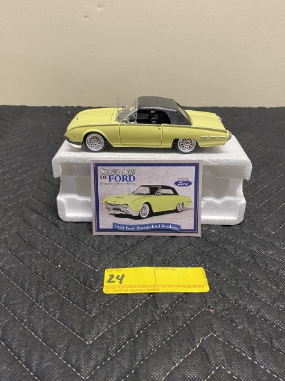 1962 Ford Thunderbird Roadster- Yellow