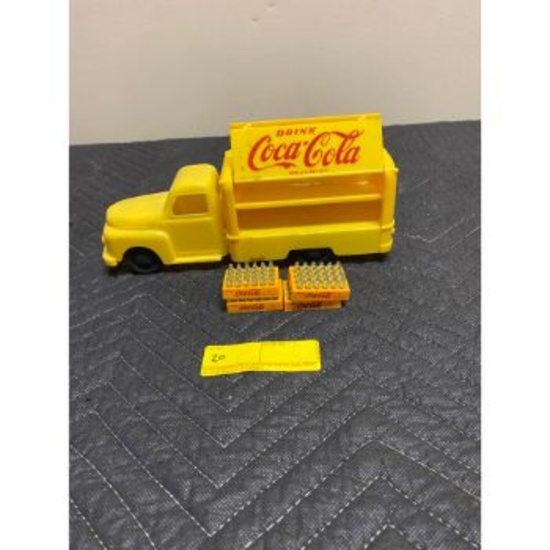 Plastic Coca Cola Delivery Truck