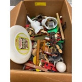 Box of Old Toys & Parts