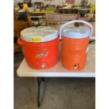 Gatorade & Rubbermaid Water Coolers