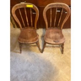 Spindle Back Kitchen Chairs