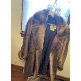 Oleg Cassini Faux Fur Coat