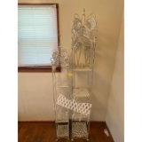 Wrought Iron Shelfs & Candle stick Holders