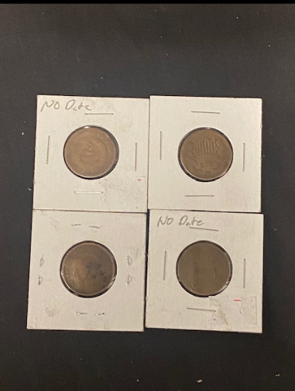 2 Cent Coins No Dates (4)
