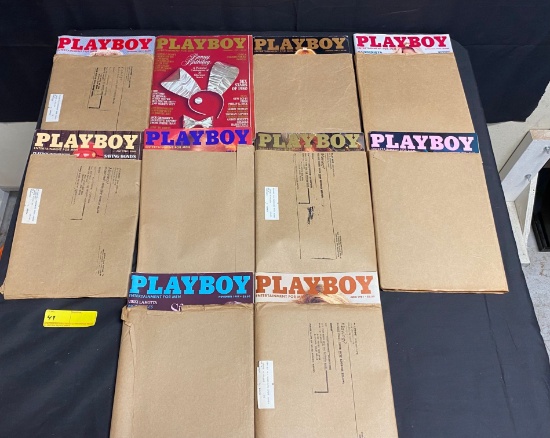 Various Years & Months of 1980s PlayBoys