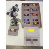 Super Nintendo, Games, & Controllers (Condition Unsure)