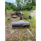 A Frame, Auger, Yard Roller, & Salvage