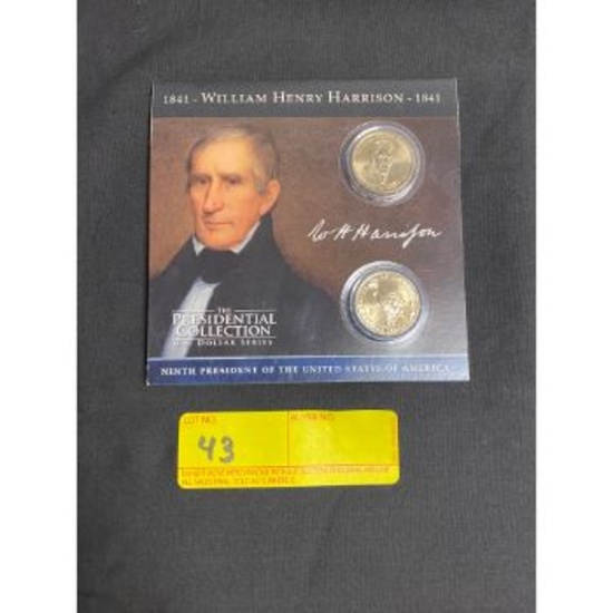 The Presidential Collection U.S. Dollar Series William Henry Harrison