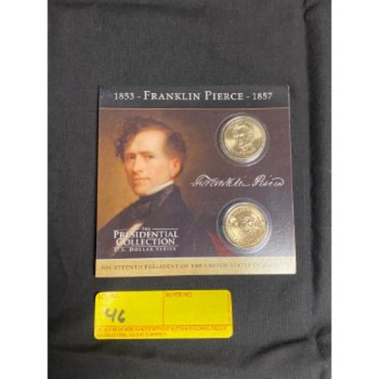 The Presidential Collection U.S. Dollar Series Franklin Pierce