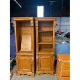 Two End Cabinets