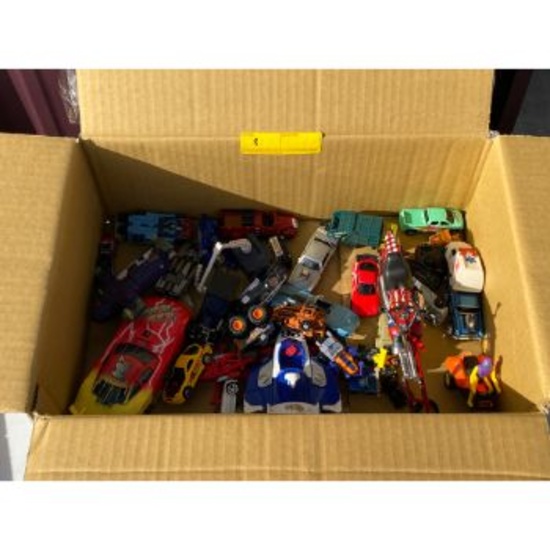 Box of Toy Cars