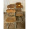 Antique School Chairs (5)