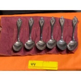 1847 Rogers Bros XS Triple Spoons (6)