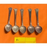 1847 Rogers Bros XS Triple Spoons (5)