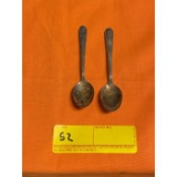 Fairfield Silver Plate Spoons (2)