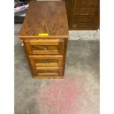 3 Drawer Wood Cabinet