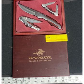 ナイフセット 30点　ヴィンテージ Winchester Limited Edition 2008 Knife Set | Proxibid