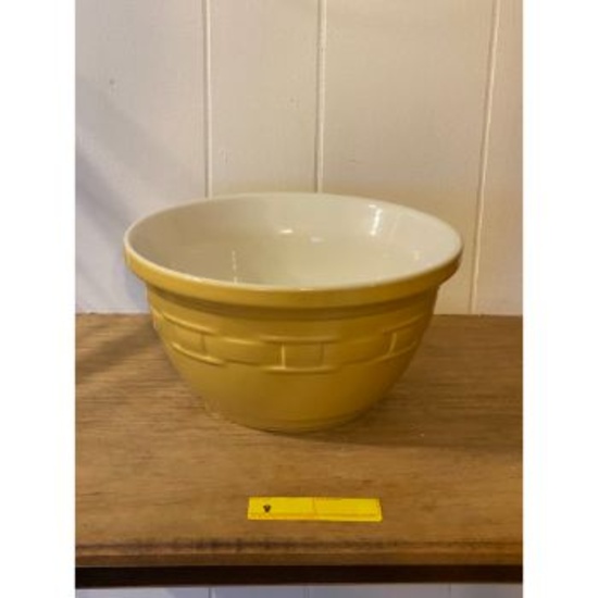 Longaberger Pottery Woven Traditions Mixing Bowl