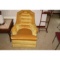 Retro Yellow Chair
